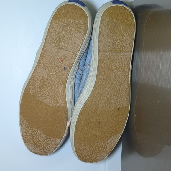 Keds Blue Chambray Sneakers Women's Size 8.5 - Picture 7 of 7